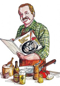 Koken voor kerels, p. 3 - Illustratie Francesco Giai Via
