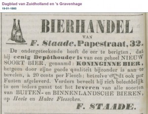 1860 Dagblad van Zuidholland en 's Gravenhage 19-1-1860