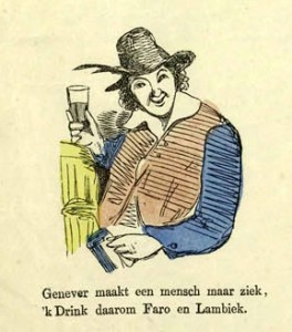 Centsprent, uitgave Erve Wijsmuller Amsterdam ca. 1828-1851 (detail) - bron: geheugenvannederland.nl