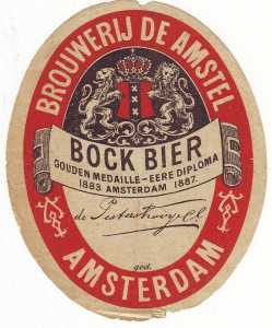 Amstel Bockbier - Bron: bieretiketten.nl