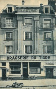 Brasserie du Tigre, Straatsburg - Bron: delcampe.net
