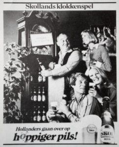 Een van de irritant bevonden reclames met Piet Bambergen.