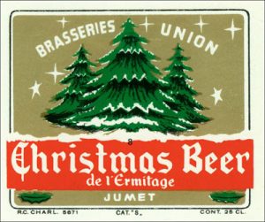 Christmas beer de l'Ermitage, brasseries Union, Jumet - Afbeelding: jacquestrifin.be