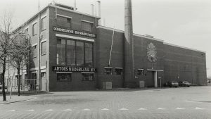 De Dommelsche brouwerij, sinds 1968 onderdeel van het Belgische Artois. Bron: Collectie BHIC.