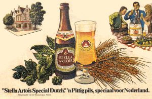 Stella Artois 'Special Dutch': een 'pittig pils' dat lang zo pittig niet was.