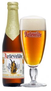 Artevelde, een bier van brouwerij Huyghe in Melle, bij Gent.