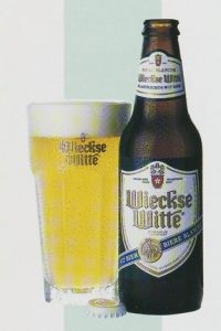 Wieckse Witte, zoals het eruit zag bij de lancering in 1990.